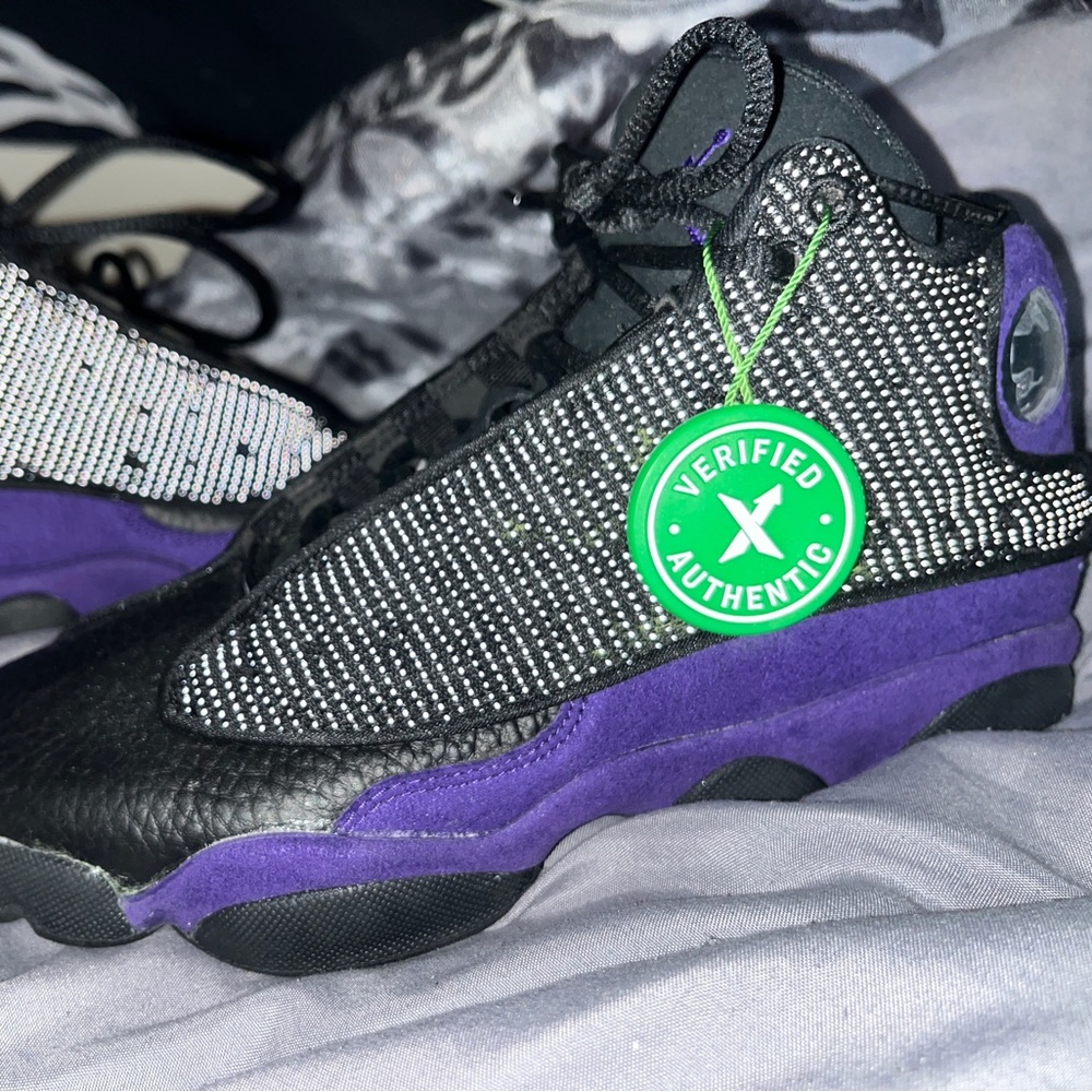 Jordan 13 retro purple.